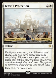 Teferi's Protection Commander 2017